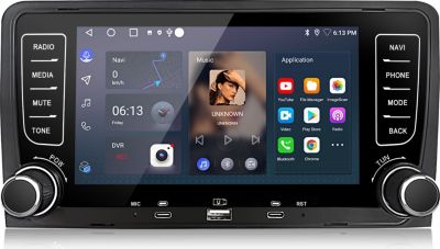 Autoradio connecté JUNSUN pour AUDI A3 8P 2003-2012 2+64G Carplay