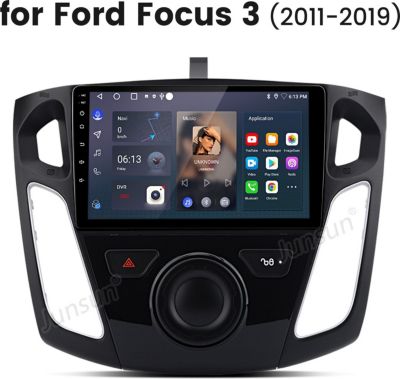 Autoradio connecté JUNSUN pour Ford Focus 3 2012-18 4+64G Carplay