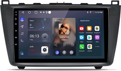 Autoradio connecté JUNSUN pour Mazda 6 2007-2012 2+64G SWC Carplay