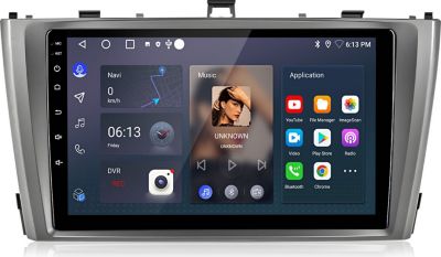 Autoradio connecté JUNSUN pour Toyota Avensis 2008-15 128G Carplay