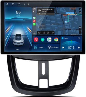 Autoradio connecté JUNSUN pour Peugeot 207 2006-15 6+128G Carplay