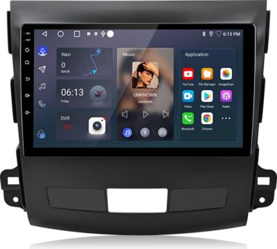 Autoradio connecté JUNSUN pour Mitsubishi Outlander 2005-2011 SWC