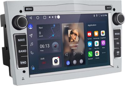 Autoradio connecté JUNSUN pour Opel Zafira B Corsa D 64G 7"Carplay