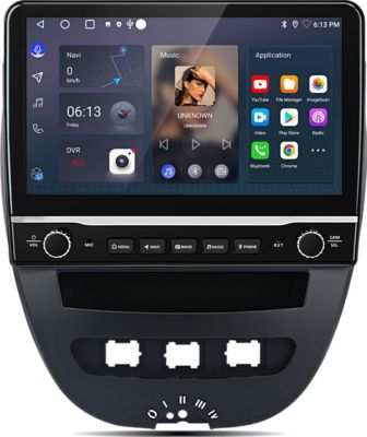 Autoradio connecté JUNSUN pour Peugeot 107 2005-2014 128G Carplay