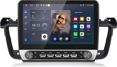 Autoradio connecté JUNSUN pour Peugeot 508 2011-2018 64G Carplay