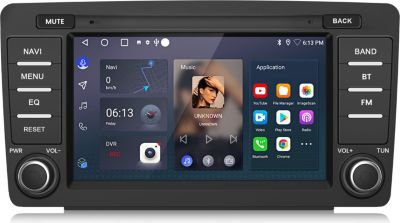 Autoradio connecté JUNSUN pour Skoda Octavia 2004-2013 64G Carplay