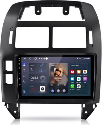 Autoradio connecté JUNSUN pour VW POLO 2001-2009 4+64G SWC Carplay