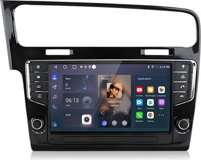 Autoradio connecté JUNSUN pour VW Golf VII MK7 2012-2020 Carplay