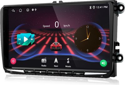 Autoradio connecté JUNSUN pour VW Golf 5 6 Passat 6+128G Carplay