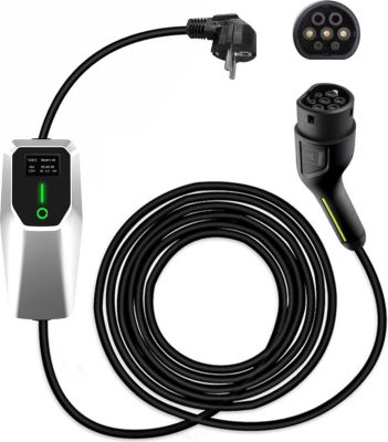 Accessoire borne de recharge JUNSUN Câble recharge voiture 4M 11KW type 2