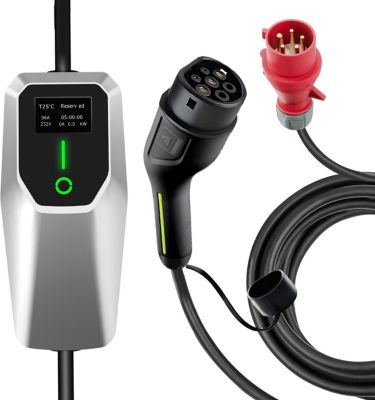 Accessoire borne de recharge JUNSUN Câble recharge voiture 11KW type 2 4M