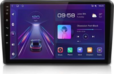 Autoradio connecté JUNSUN pour Audi A3 8P 2003-13 6+128G Carplay