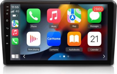 Autoradio connecté JUNSUN pour Audi A3 8P 2003-13 6+128G Carplay