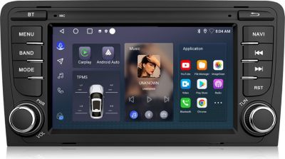 Autoradio connecté JUNSUN Pour AUDI A3 8P 2003-2012 2+64G Carplay