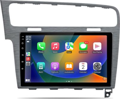 Autoradio connecté JUNSUN pour VW Golf VII MK7 2013-2017 Carplay