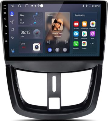 Autoradio connecté JUNSUN pour Peugeot 207 2006-2015 Carplay