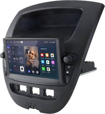 Autoradio connecté JUNSUN pour Peugot 107 Citroen C1 64G Carplay