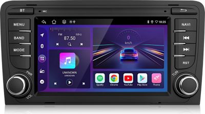 Autoradio connecté JUNSUN Pour AUDI A3 8P 2003-2012 Carplay