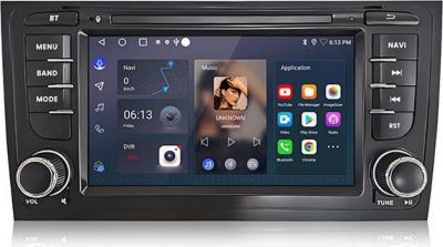 Autoradio connecté JUNSUN Pour Audi A6/4B2/4B5/C5 Carplay