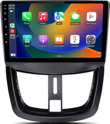 Autoradio connecté JUNSUN pour Peugeot 207 2006-2015 Carplay