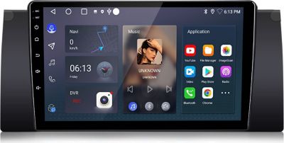 Autoradio connecté JUNSUN pour BMW 5er E39 X5 E53 Carplay 6+128G