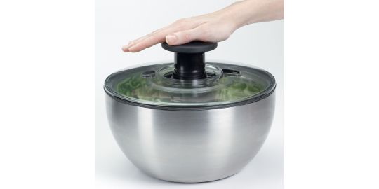 Essoreuse OXO à salade inox 26 cm