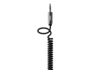 Câble Jack BELKIN Jack 3.5mm spirale noir - 1M80
