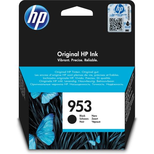 Cartouche HP 953 Noir pour Officejet Pro 8210/ 8218/ 8715/ 8720/ 8730/ 8710/  8725/ 7720/ 7730/ 7740, 1 000 pages ALL WHAT OFFICE NEEDS