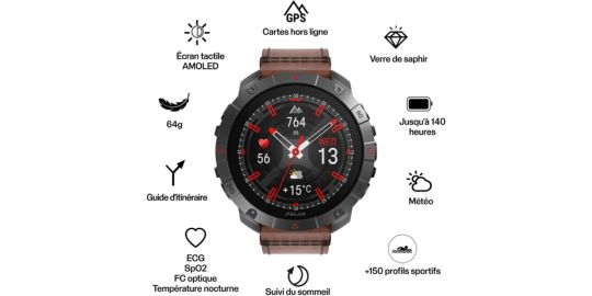 Montre sport POLAR GRIT X2 PRO Titan M-L