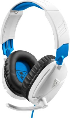 Casque gamer TURTLE BEACH Recon 70P Blanc PS4
