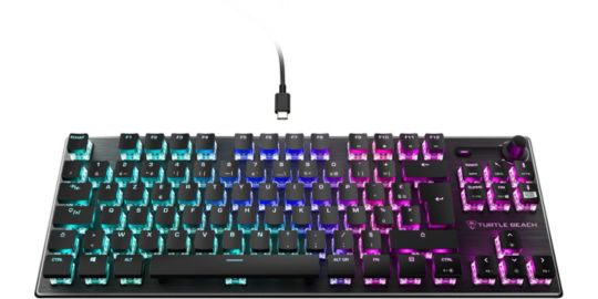 Clavier gamer TURTLE BEACH Vulcan TKL AIMO Noir Linear