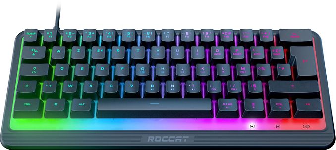 Roccat lance le Vulcan II Max, un clavier mécanique RGB jusque dans son  repose-poignets - Les Numériques