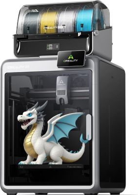 Imprimante 3D CREALITY K2 Combo Imprimante 3D,Multicolore,CFS