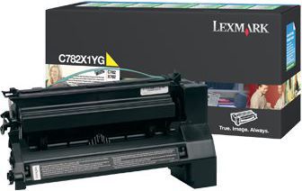 Cartouche d'encre LEXMARK C782X1YG
