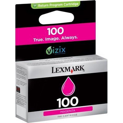 Cartouche d'encre LEXMARK n°100 magenta