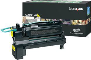 Cartouche d'encre LEXMARK C792X1YG