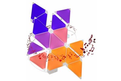 Pack NANOLEAF Panneaux Smarter - Édition Rhythm 15pcs