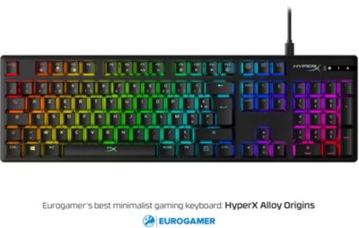 Clavier gamer Hyperx ALLOY ORIGINS MECHANICAL RED