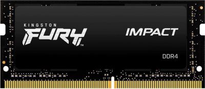Mémoire vive KINGSTON FURY Impact SODIMM 32 Go DDR4 3200 MHz Mémoire vive KINGSTON FURY Impact SODIMM 32 Go DDR4 3200 MHz