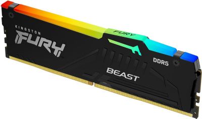 Mémoire vive KINGSTON Kingston FURY Beast RGB 32 Go DDR5 5200