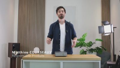 Voir la vidéo pour Amplificateur HiFi WIIM VIBELINK AMP SILVER