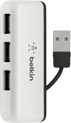 Adaptateur USB BELKIN Hub Belkin 4x USB blanc