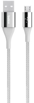 Câble micro USB BELKIN 1M20 KEVLAR - Argent