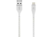 Câble Lightning BELKIN vers USB 1.2m blanc DuraTek Plus