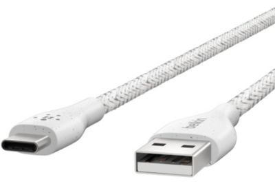 Câble USB C BELKIN vers USB blanc 1.2m