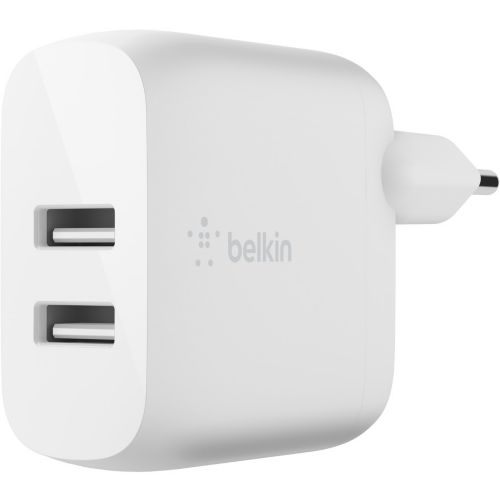 Belkin chargeur voiture double - USB A - 24W + Câble USB-A vers