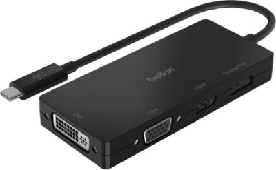 Adaptateur USB-C/HDMI BELKIN USB-C vers HDMI / VGA / DVI 4K 60Hz