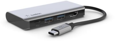 Belkin Station d'accueil USB-C pour 2 écrans 11 en 1, passtrhough 100W -  Station d'accueil PC portable - Garantie 3 ans LDLC