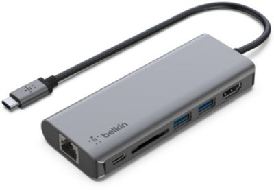 Hub USB C BELKIN USB-C /multiports 6 en 1