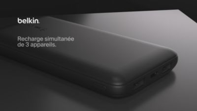 Voir la vidéo pour Station de chargement BELKIN 10000 mAh noir